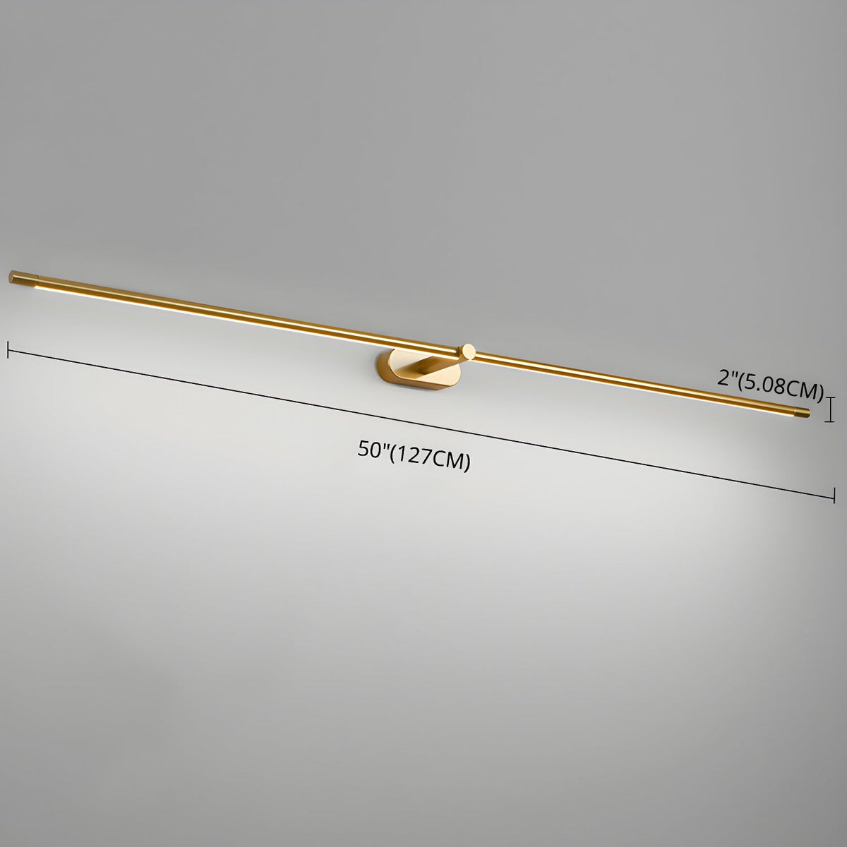 Aplique de pared minimalista de aluminio para cuadros Arvenna