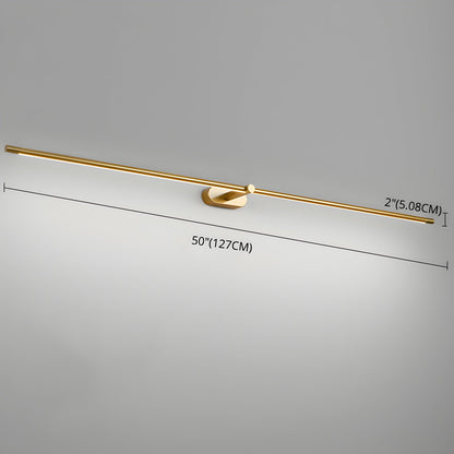 Aplique de pared minimalista de aluminio para cuadros Arvenna