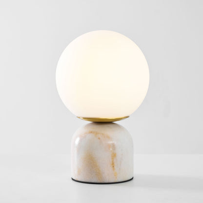 Lámpara de mesa minimalista de mármol Ulvane