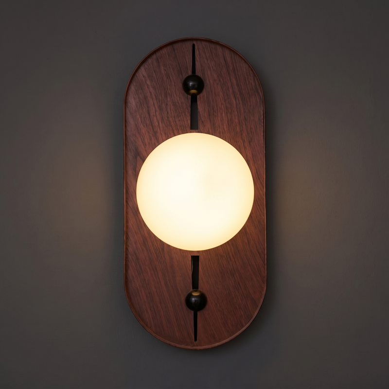 Aplique de pared escultórico de alabastro