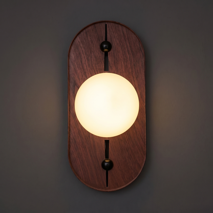 Aplique de pared escultórico de alabastro