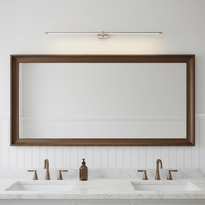 Aplique de pared minimalista de aluminio para cuadros Arvenna