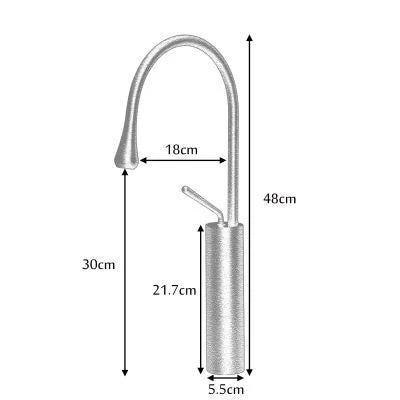 Grifo elegante para lavabo – Diseño moderno y artesanía de alta calidad