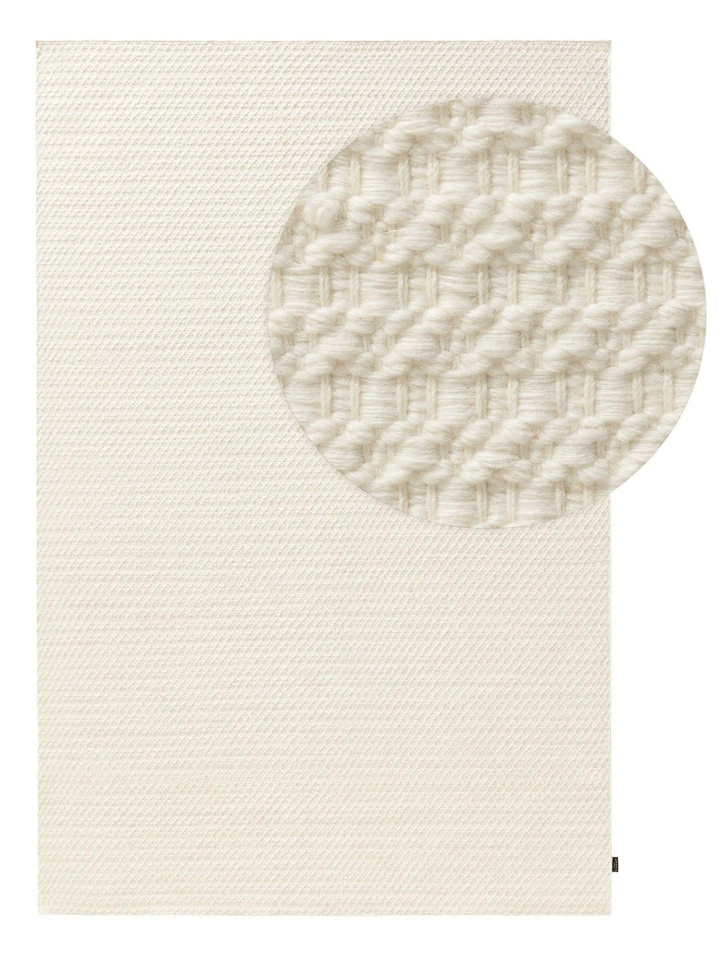 Textura de alfombra de lana tejida a mano