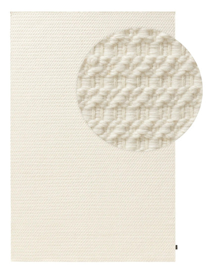 Textura de alfombra de lana tejida a mano