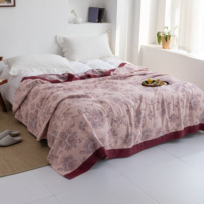 Manta de Algodón Superior con Diseño Elegante