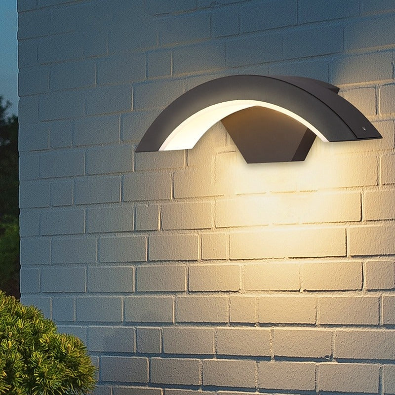 Luz de pared exterior moderna impermeable IP65