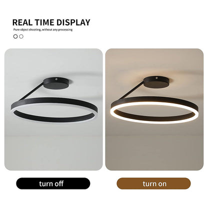 Lámpara de Techo Nórdica Delgada