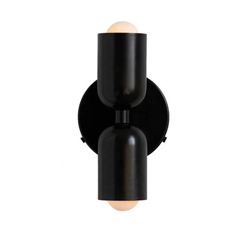 Lámpara de Pared Industrial de Doble Cabeza