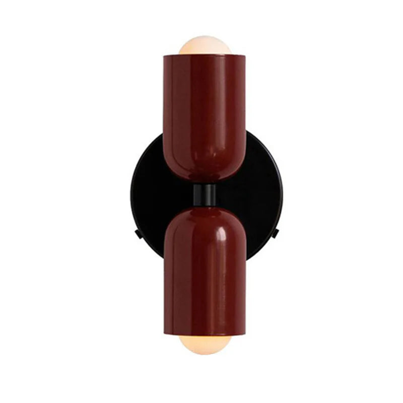 Lámpara de Pared Industrial de Doble Cabeza