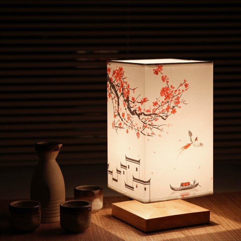 Japanisch-Skandinavische LED Tischlampe-Aster Selection