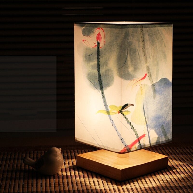 Japanisch-Skandinavische LED Tischlampe-Aster Selection