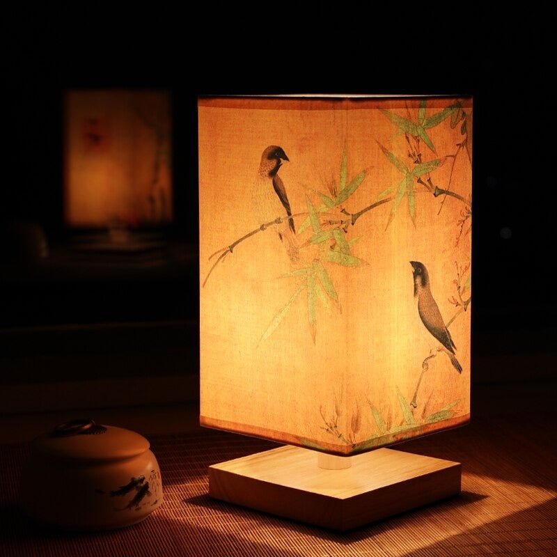 Japanisch-Skandinavische LED Tischlampe-Aster Selection