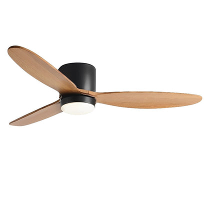 Luz de ventilador de techo LED moderna de perfil bajo