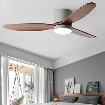 Luz de ventilador de techo LED moderna de perfil bajo