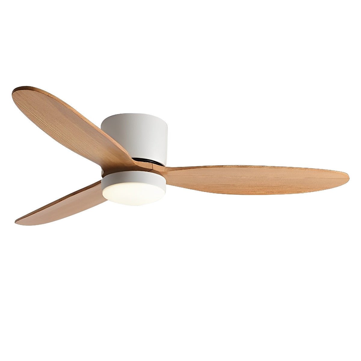 Luz de ventilador de techo LED moderna de perfil bajo
