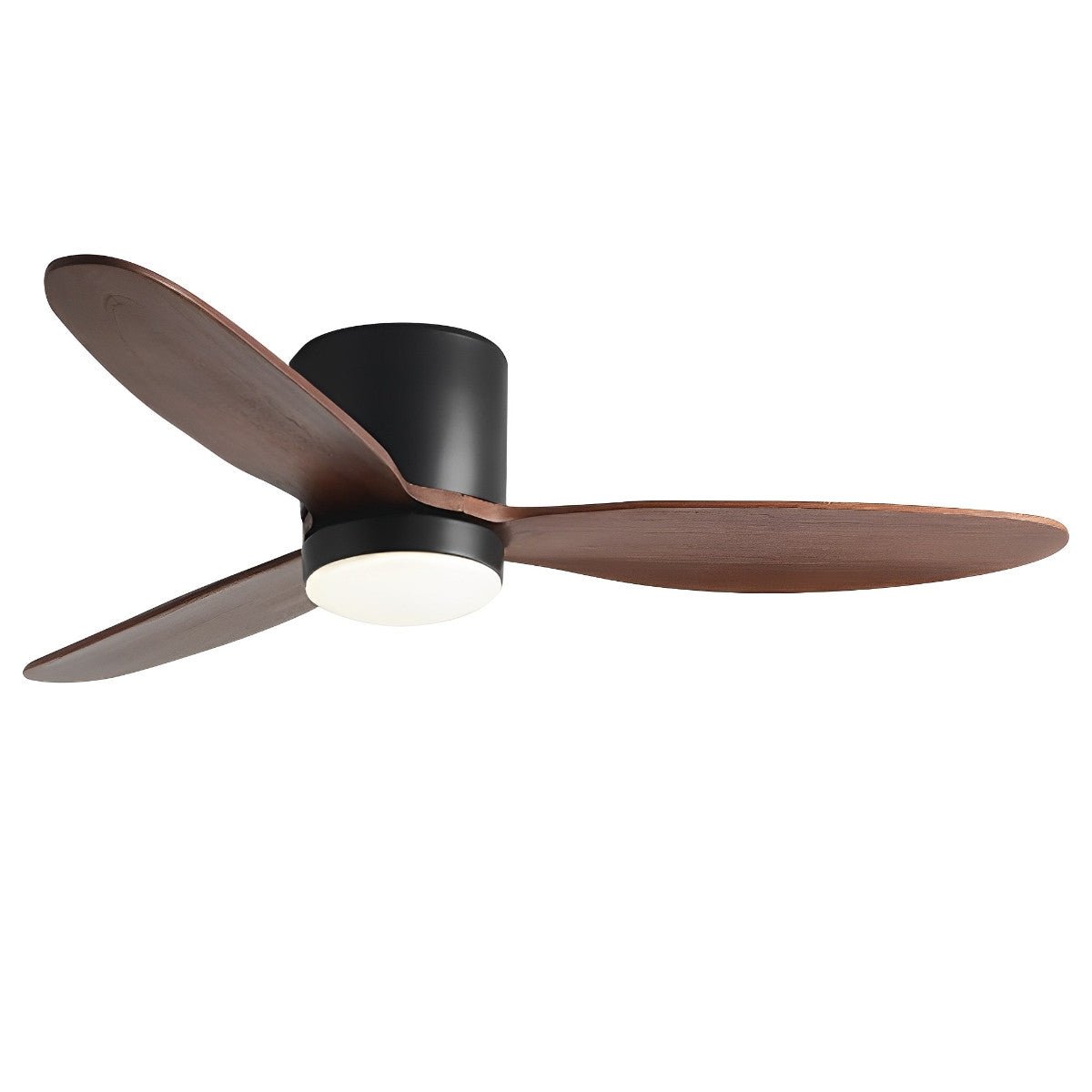 Luz de ventilador de techo LED moderna de perfil bajo