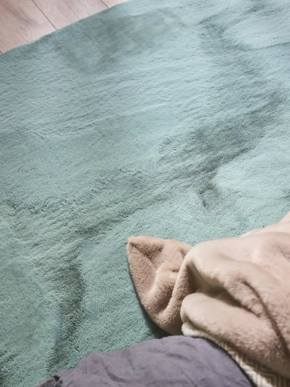 Alfombra de piel sintética lavable