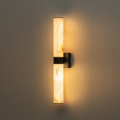 Lámpara de pared LED de alabastro moderna
