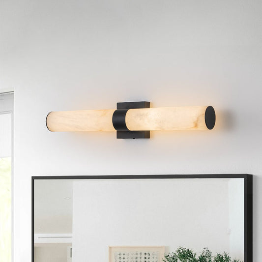 Lámpara de pared LED de alabastro moderna