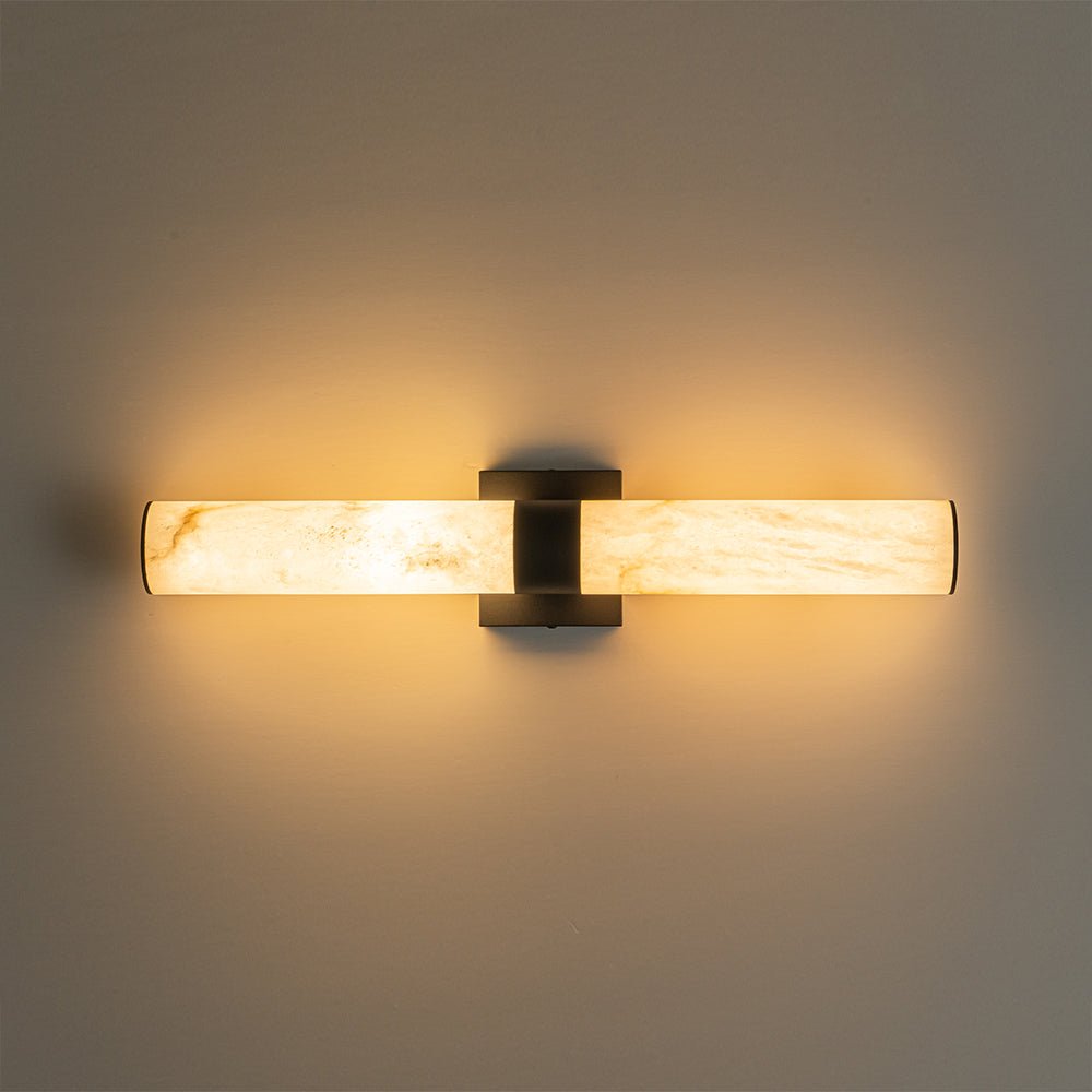 Lámpara de pared LED de alabastro moderna