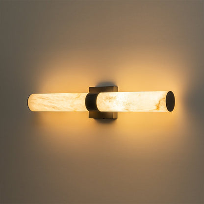 Lámpara de pared LED de alabastro moderna