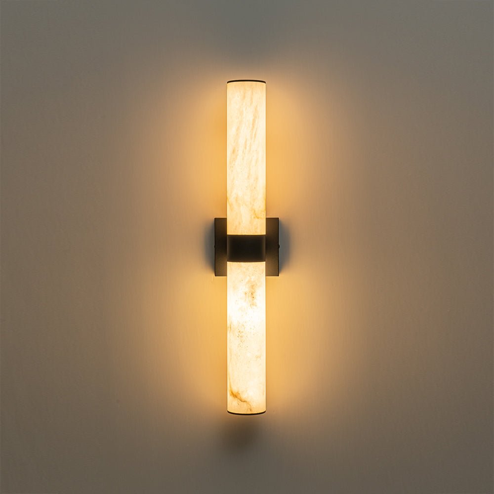 Lámpara de pared LED de alabastro moderna