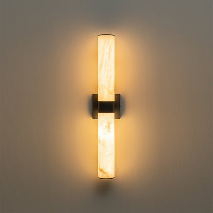 Lámpara de pared LED de alabastro moderna