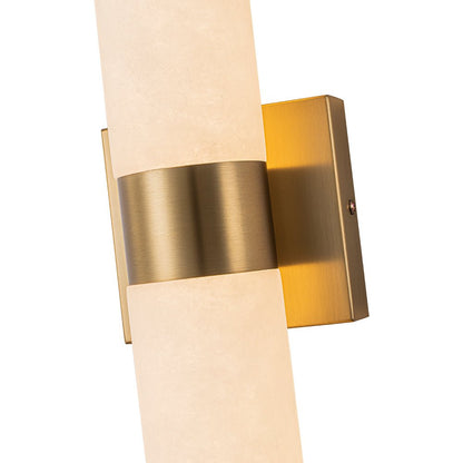 Lámpara de pared LED de alabastro moderna