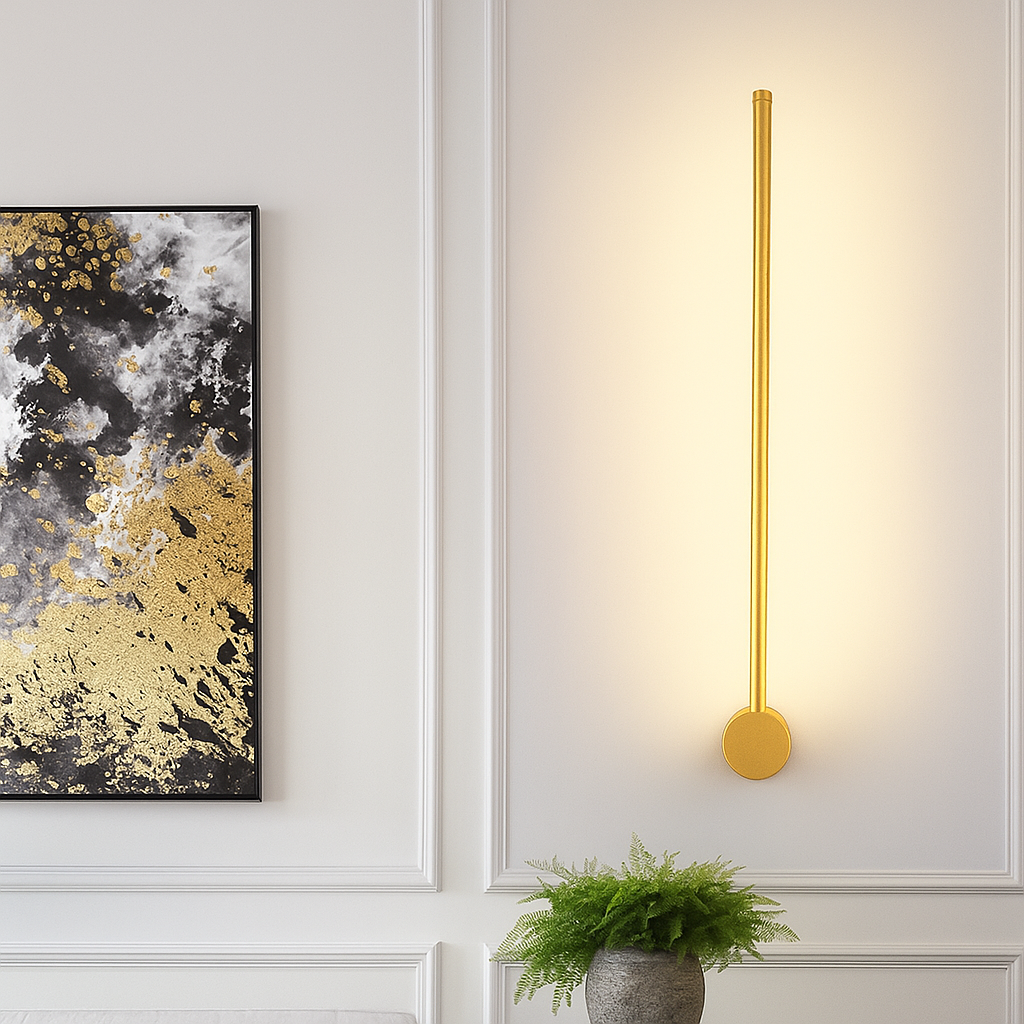 Diseño moderno de luz de pared lineal