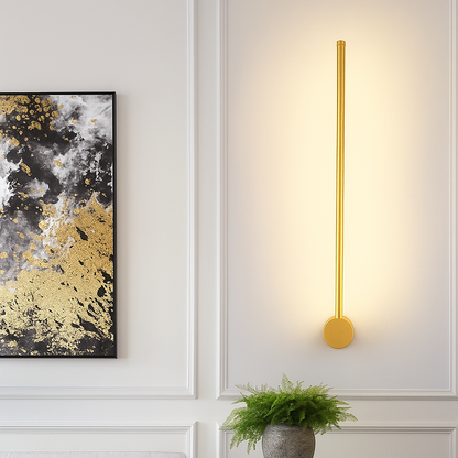 Diseño moderno de luz de pared lineal