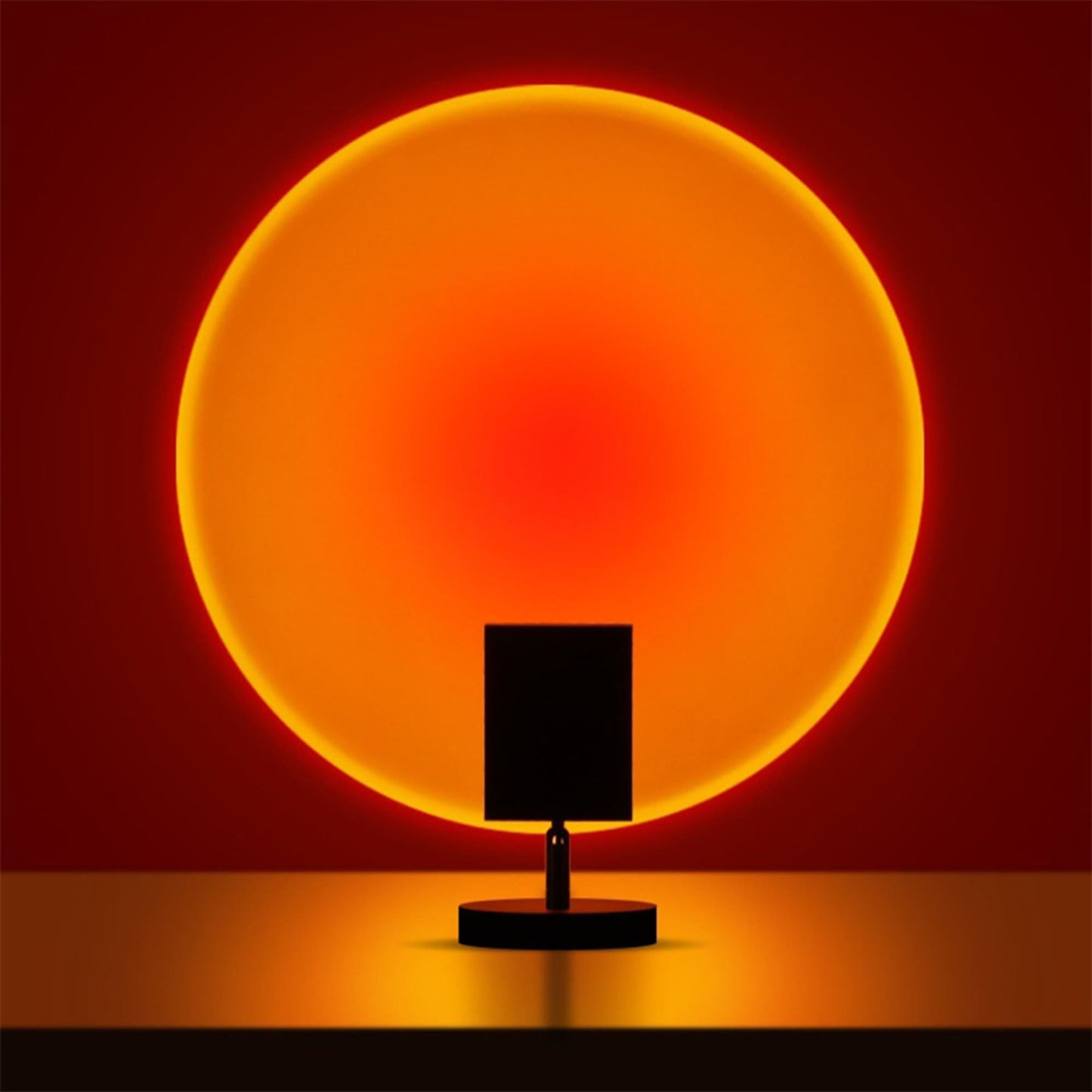 SunsetGlow Retro Tischlampe-Aster Selection