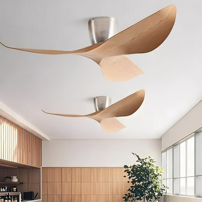 Ventilador de techo con motor de corriente continua moderno