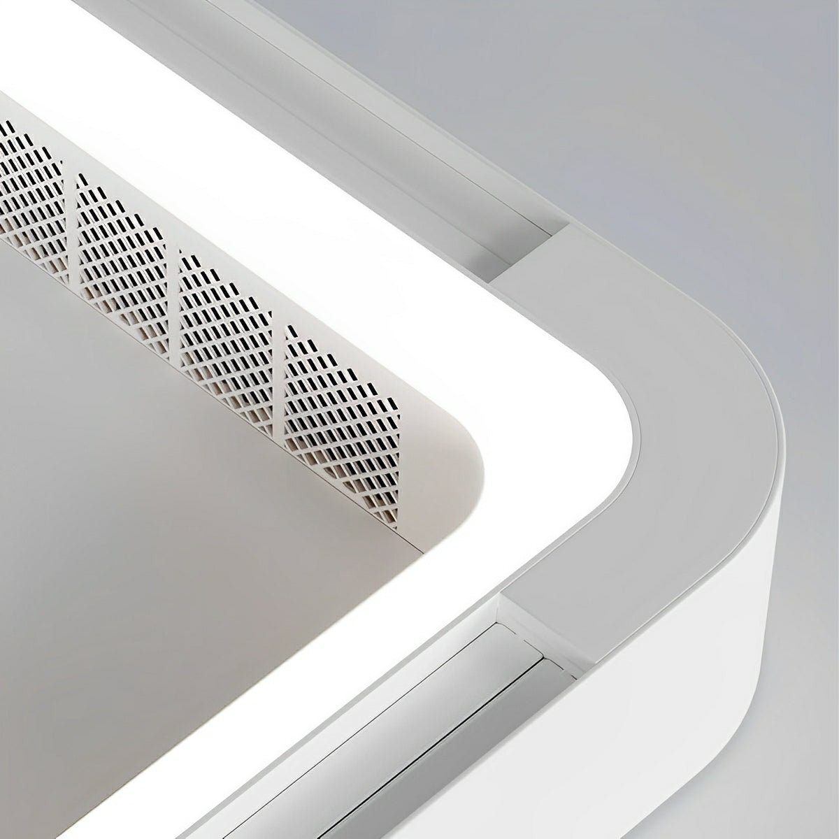 Ventilador de techo moderno sin aspas con luz LED