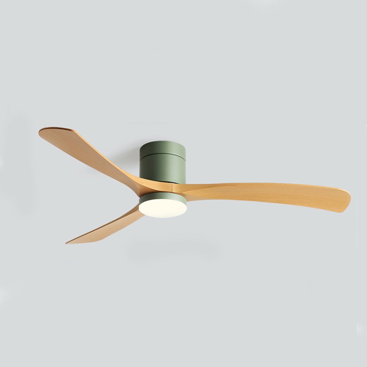 Luz de ventilador de techo LED nórdico moderno
