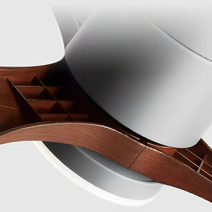 Luz de ventilador de techo LED nórdico moderno