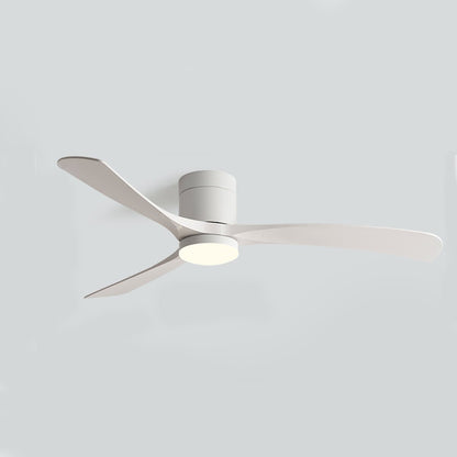 Luz de ventilador de techo LED nórdico moderno