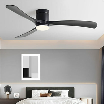 Luz de ventilador de techo LED nórdico moderno