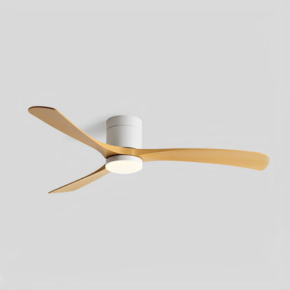 Luz de ventilador de techo LED nórdico moderno