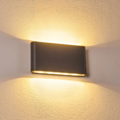 Luz exterior moderna impermeable de arriba hacia abajo