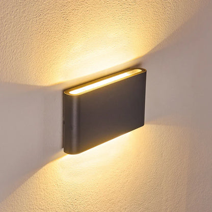 Luz exterior moderna impermeable de arriba hacia abajo