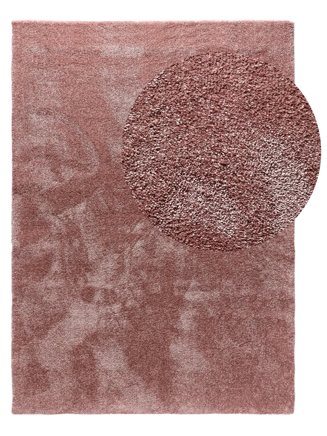 Alfombra moderna lavable de pelo alto