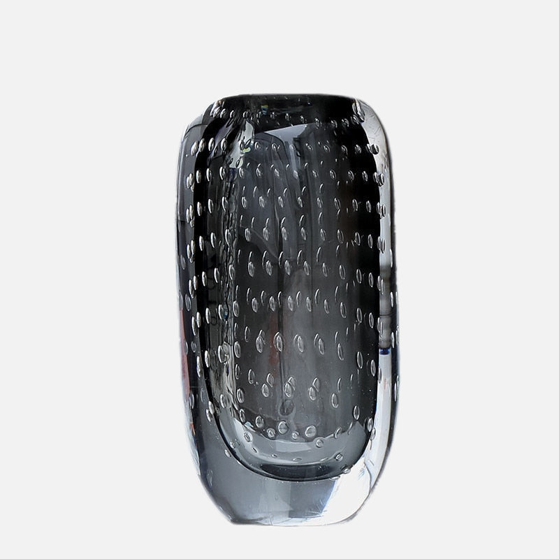 Jarrón de Vidrio Elegante – Arte y Artesanía Atemporales