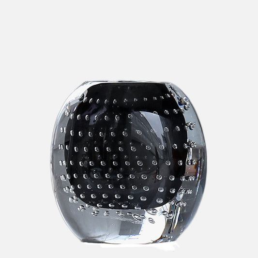 Jarrón de Vidrio Elegante – Arte y Artesanía Atemporales