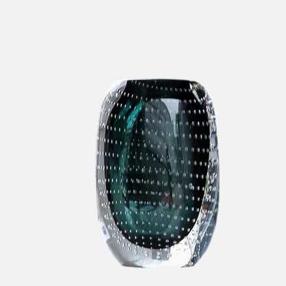 Jarrón de Vidrio Elegante – Arte y Artesanía Atemporales