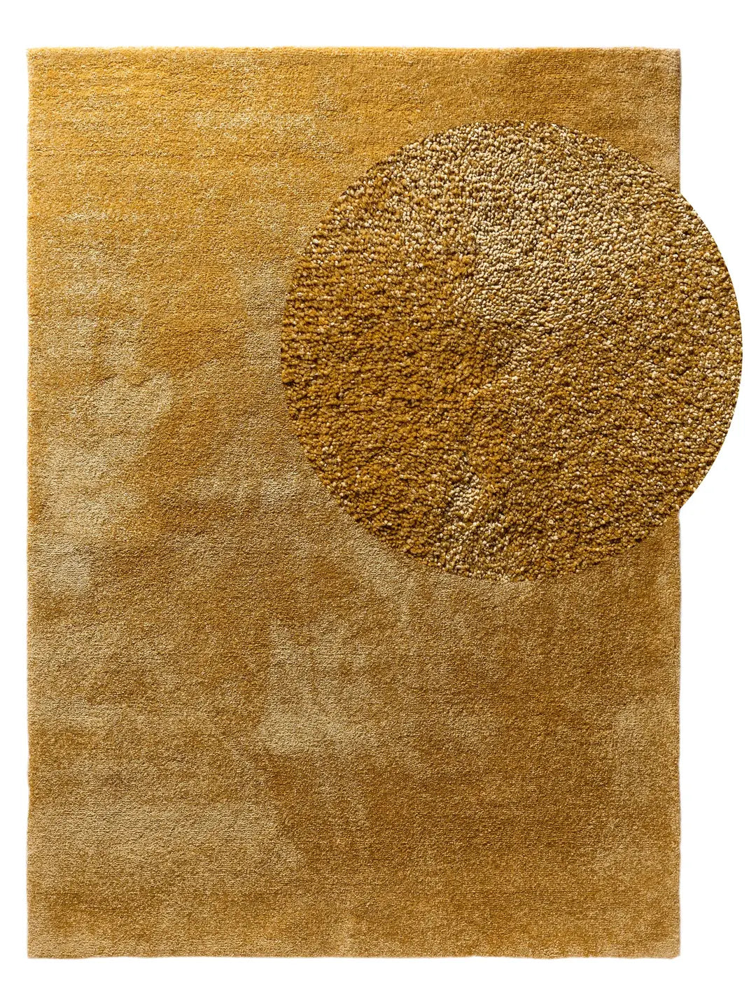 Alfombra moderna lavable de pelo alto